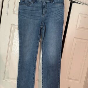 St. John's Bay Blue Straight Leg Jeans